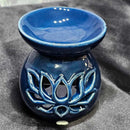 Ceramic Diffuser - Lotus - Blue