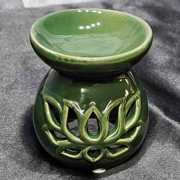 Diffuseur en Céramique - Lotus - Vert