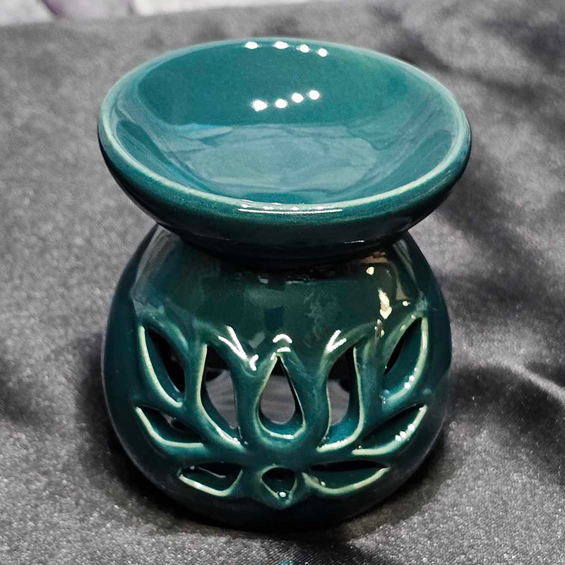 Ceramic Diffuser - Lotus - Teal