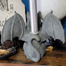 Bougeoir Gargouille Chat Vampire