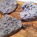 Coeur gonflé - Obsidienne bleu foncé 0,75" - 1"