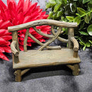 Banc de jardin féerique