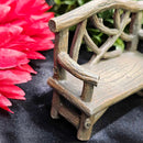 Banc de jardin féerique