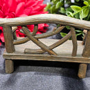 Banc de jardin féerique