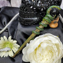 Black Orb Snake Wand