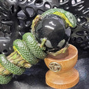 Black Orb Snake Wand