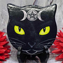 Ensemble de dessous de verre chat triple lune (4)