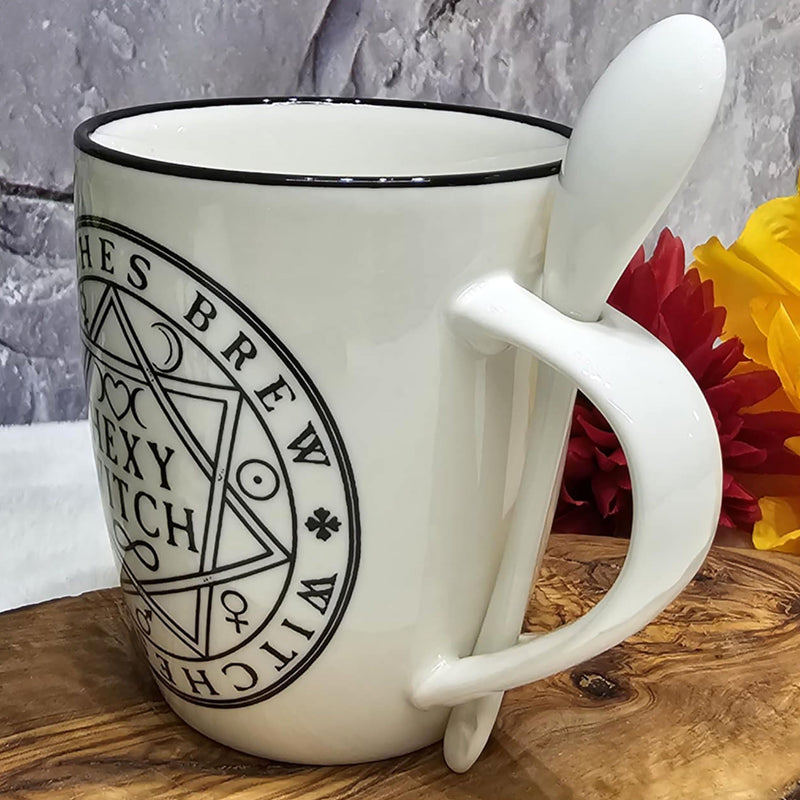 Hexy Witch Mug & Spoon Set