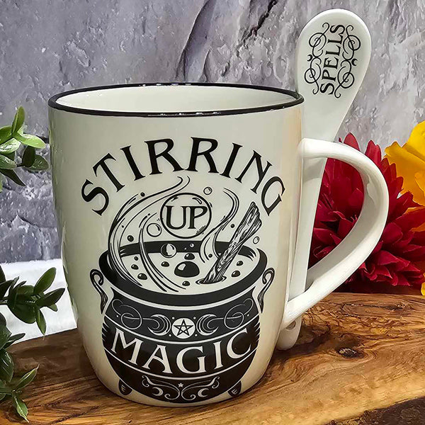 Stirring Up Magic Mug & Spoon Set