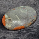 Palm Stone - Bloodstone African (Seftonite) - 2" x 3"
