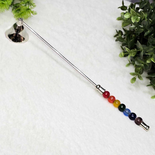 Chakras Beaded Candle Snuffer