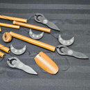 Carillon en bambou - Lune et Déesse - 37" de long