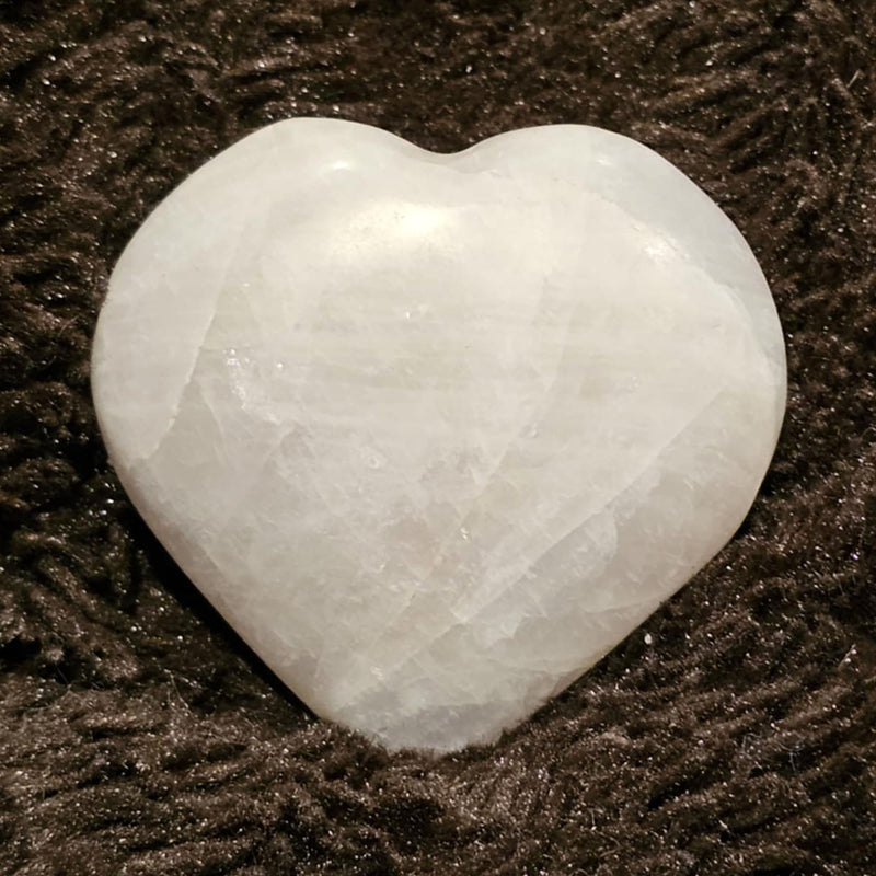 Puffy Heart Gemstone 2.5-3.5" - Kunzite