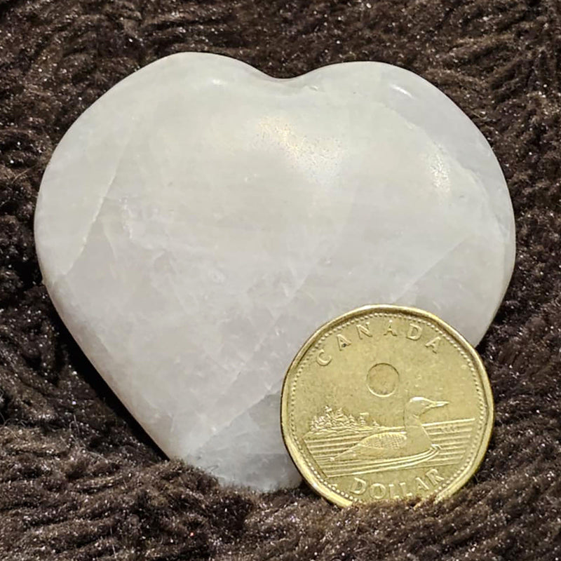 Puffy Heart Gemstone 2.5-3.5" - Kunzite