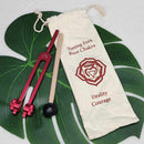 Diapason - 8,5" Rouge - Chakra Racine