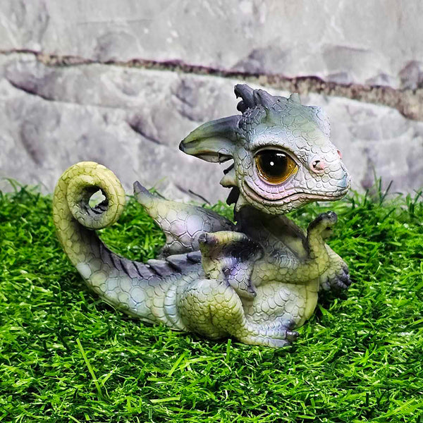Figurine bébé dragon - Posant - 3,25" de haut