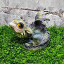 Baby Dragon Figurine - Playing - 2.5" High