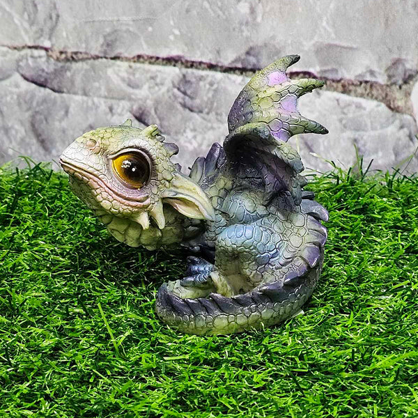 Figurine bébé dragon - Jouant - 2,5" de haut