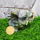 Baby Dragon Figurine - Playing - 2.5" High
