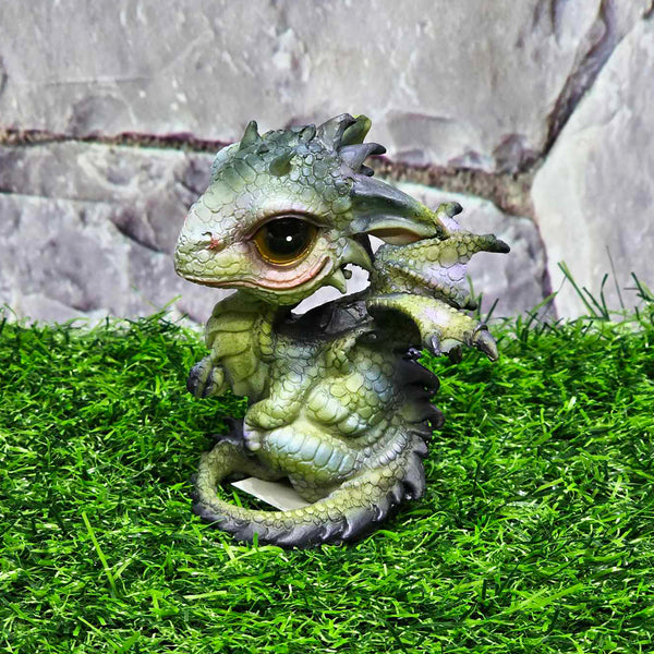 Figurine bébé dragon - Debout - 3" de haut