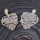 Grape Agate Wire Wrapped Pendant - 1" to 2"