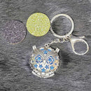 Porte-clés - Aromathérapie Visage de Chouette