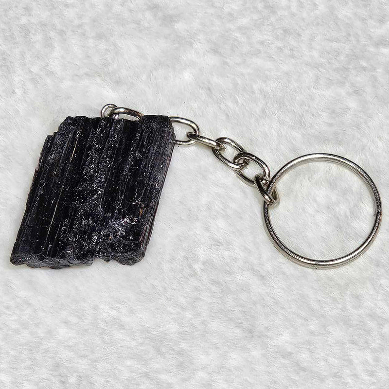 Porte-clés - Tourmaline noire brute (0,75"-1,5")