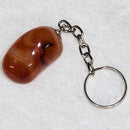 Keychain - Tumbled Stone - Carnelian - 0.75" to 1.5"