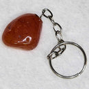 Keychain - Tumbled Stone - Carnelian - 0.75" to 1.5"