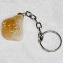 Keychain - Tumbled Stone - Citrine - 0.75" to 1.5"