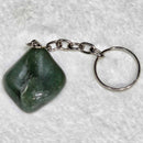 Keychain - Tumbled Stone - Green Aventurine - 0.75" to 1.5"