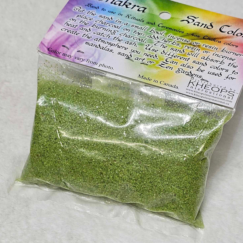 Incense Sand - Green 4 oz
