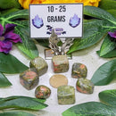 Pierre roulée unakite