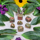 Pierre roulée unakite