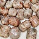 Pierre de soleil naturelle roulée