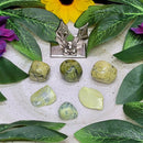 Pierre roulée serpentine