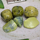 Pierre roulée serpentine