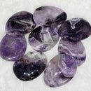 Pierres d'inquiétude - Améthyste - 1,5" x 2"