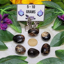 Amber Zebra Tumbled Stone