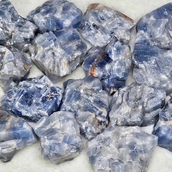 Pépite brute - Calcite bleue