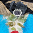 Rough Nugget - Green Calcite