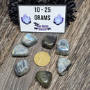 Pierre roulée labradorite