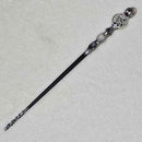 Wand - Raven with Rose Quartz - 12.5"