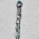 Wand - Spiral Goddess with Green Aventurine - 12.5"