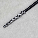 Wand - Spiral Goddess with Green Aventurine - 12.5"