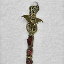 Wand - Dragon with Clear Quartz - 12.5"