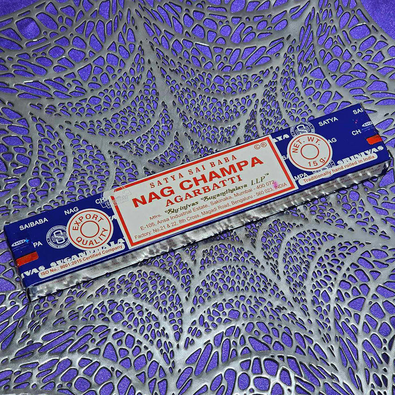 Satya - Nag Champa - Agarbatti Incense - 15 Grams