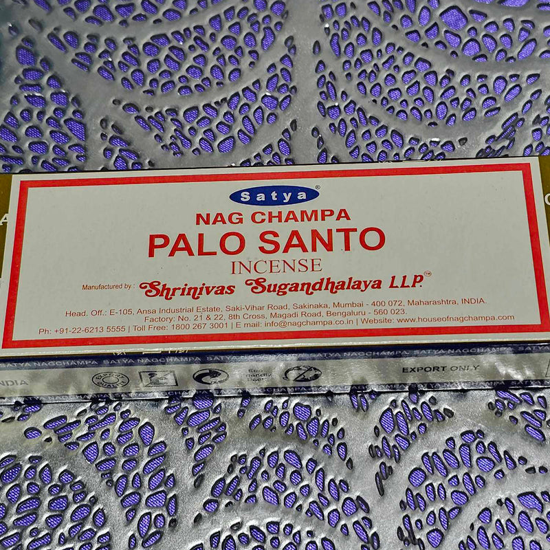 Satya - Palo Santo Incense - 15 Grams