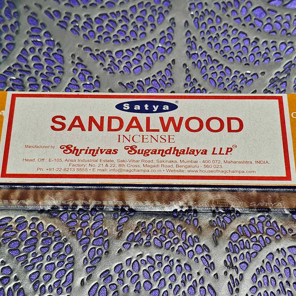 Satya - Sandalwood Incense - 15 Grams
