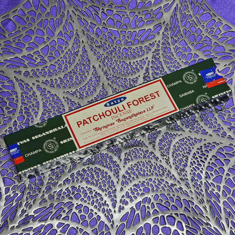 Satya - Patchouli Forest Incense - 15 Grams